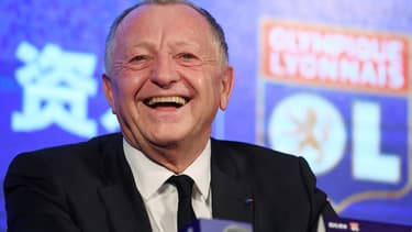 Jean-Michel Aulas, le président de l'Olympique lyonnais.