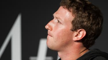Mark Zuckerberg, le PDG de Facebook.
