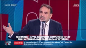 Joël Mergui, président du Consistoire central israélite de France,.