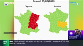 Alpes du Sud: journée rouge sur les routes dans le sens des départs