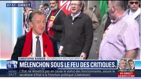 L’édito de Christophe Barbier: Mélenchon sous le feu des critiques