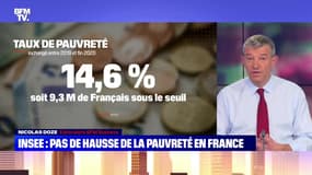 Insee: pas de hausse de la pauvreté en France - 04/11