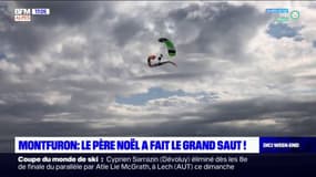 Montfuron : le père noël a fait le grand saut ! 