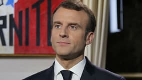 Emmanuel Macron adresse ses voeux aux Français, le 31 décembre 2018