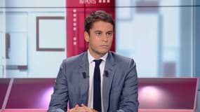 Gabriel Attal, porte-parole du gouvernement, le 18 octobre 2020