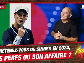 Tennis : que retenez-vous de Sinner en 2024, ses perfs ou son affaire de dopage ?