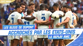 JO 2024 / Rugby VII : Les Bleus de Dupont accrochés par les Etats-Unis pour leurs débuts, le replay RMC