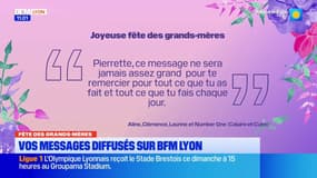 Fête des grands-mères: vos plus beaux messages d'amour dans le Rhône