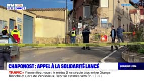 Un appel à la solidarité lancé après l'effondrement d'un immeuble à Chaponost