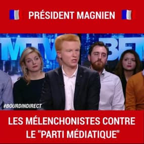 Les mélenchonistes critiquent le "système médiatique"... sur les plateaux TV