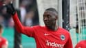 Randal Kolo Muani avec l'Eintracht Francfort, le 4 avril 2023.