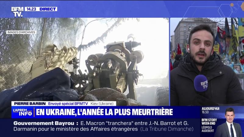 Guerre en Ukraine: l'année 2024 pourrait être la plus meurtrière depuis le début du conflit