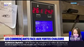 Canicule: les commerçants face aux fortes chaleurs à Bandol