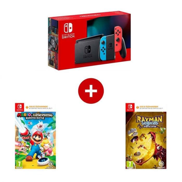 Pack Nintendo Switch à 379,97 €