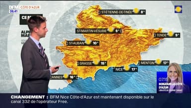 Météo Côte d’Azur: une matinée nuageuse et calme avant l'arrivée d'orages dans les terres, 24°C à Grasse