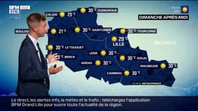 Météo Nord-Pas-de-Calais: une journée chaude et ensoleillée, 29°C à Lille et 25°C à Calais