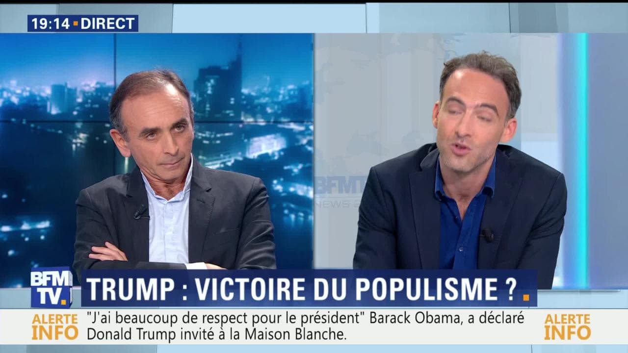 Raphaël Glucksmann face à Éric Zemmour: L'élection de Donald Trump ...