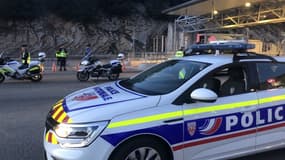 Opération de police sur l'A57 (Photo d'illustration)