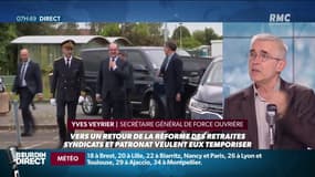 Réforme des retraites: "Ce n’est pas le moment de remettre ce dossier sur la table", affirme Yves Veyrier
