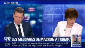 Congrès américain: les messages de Macron à Trump