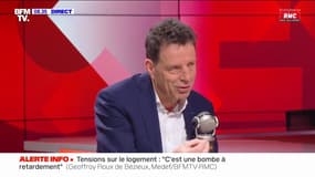 Tensions sur le logement: "Chaque année, les français s'éloignent de leur travail: c'est de l'absentéisme en plus" estime Geoffroy Roux de Bézieux