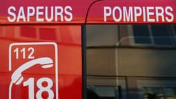 Un véhicule des pompiers à Villiers-le-Bel, le 31 décembre 2025. (Photo d'illustration)