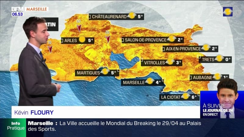 Météo Bouches-du-Rhône: soleil et vent ce mercredi