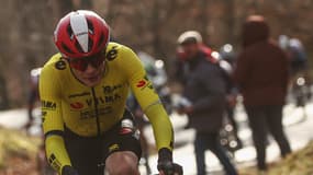 Jonas Vingegaard lors de la 4e étape de Paris-Nice, le 12/03/2025