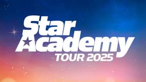 Le logo de la tournée 2025 de la "Star Academy"