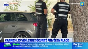 Cannes : les vigiles de sécurité privée en place