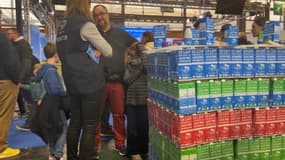 Des producteurs de lait au Salon de l'Agriculture