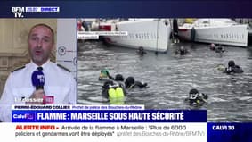 Arrivée de la flamme olympique à Marseille: "On est prêts, on est vigilants, on sent la pression, mais nous ne sommes pas inquiets", indique le préfet de police des Bouches-du-Rhône