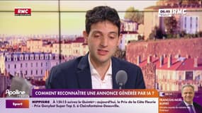 Les arnaques à l’IA sur Vinted et Leboncoin prennent de l'ampleur : Il faut "vérifier le profil de l'acheteur, vérifier les avis, avec l'IA on peut remarquer une image trop lisse, un arrière-plan faussé", explique Guillaume Saës, data scientist
