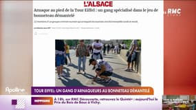 Tour Eiffel : un gang d'arnaqueurs au bonneteau démantelé 