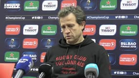 Galthié : "Enormément de déception"