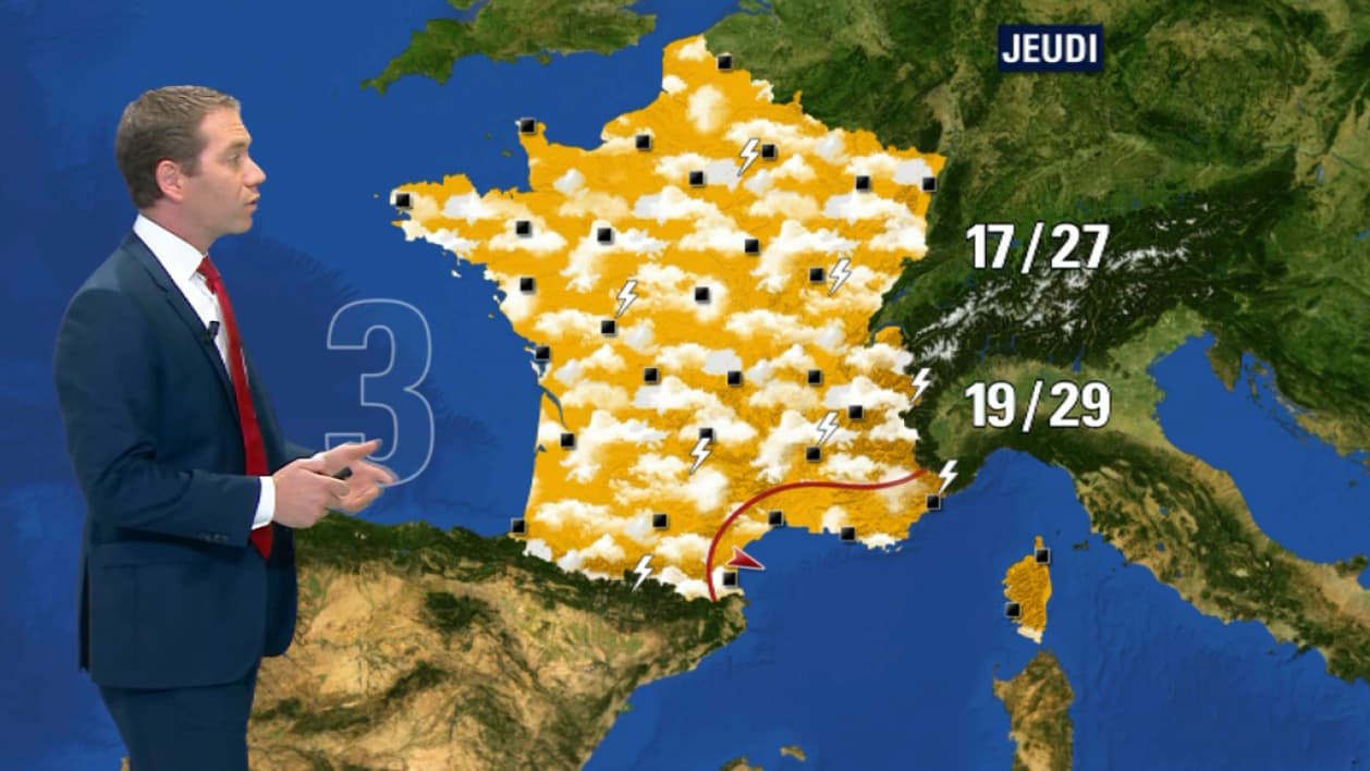 Prévisions météo du jeudi Prévisions météo du jeudi