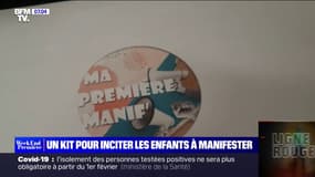 La CGT des Hautes-Alpes a créé un kit "de premier manifestant" pour les enfants