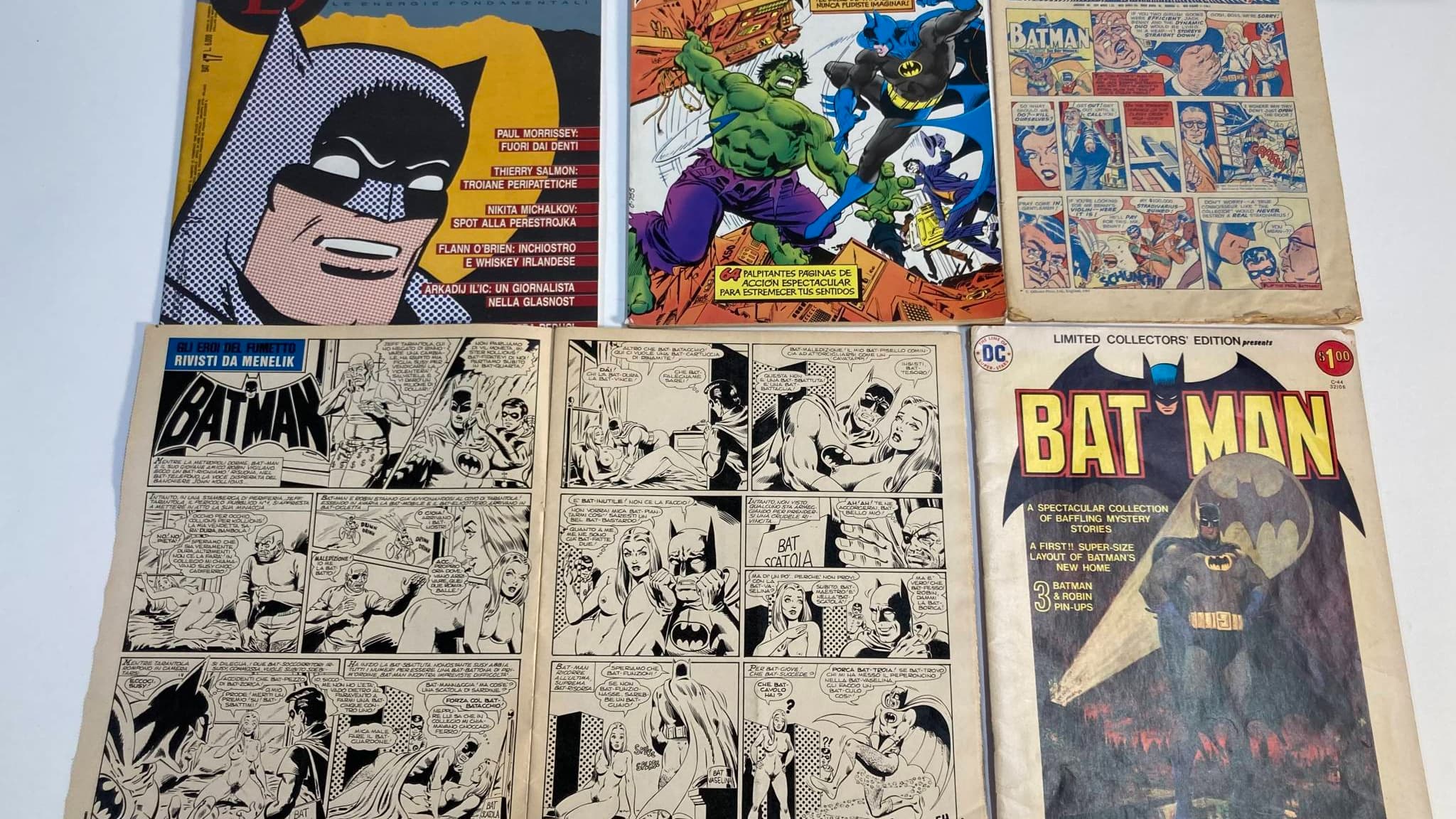 Des comics "Batman"
