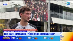 Baptiste Serin : "répondre présent pendant 80 minutes" contre Bath dimanche