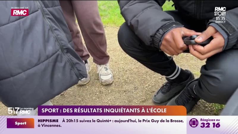 Sport : des résultats inquiétants à l'école