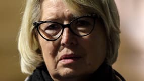 La mère d'Alexia Daval, Isabelle Fouillot, le 21 novembre 2020, après la condamnation de Jonathann Daval à 25 ans de prison pour avoir tué sa femme Alexia et brûlé son corps en 2017. 
