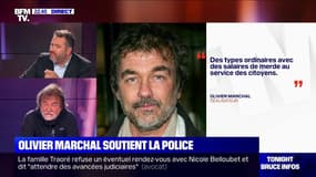 "Je n'ai pas été flic pour casser de l'Arabe et du Noir": Le réalisateur Olivier Marchal, ancien policier, dénonce une "chasse aux flics"