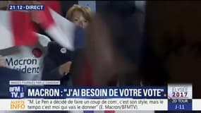"Je n'en veux pas", Emmanuel Macron s'emporte à Arras contre Marine Le Pen
