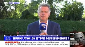 Fabien Roussel (PCF) sur la "shrinkflation": "Les industriels cherchent à nous racketter"