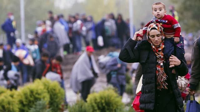Route des Migrants - Village de Zakany - Hongrie - 16 octobre 2015