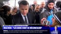 "Les gens vont se réconcilier." Interrogé par un enfant sur les grèves, Emmanuel Macron lui répond avec "optimisme"