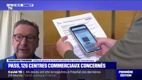 Gontran Thuring estime qu'il faudrait recruter "7000 agents de sécurité" si tous les centres commerciaux de plus de 20.000m² étaient soumis au pass sanitaire