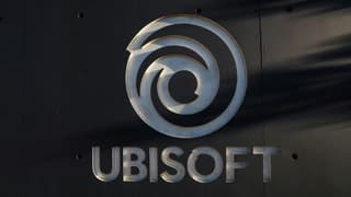 Le logo du géant français du jeu vidéo Ubisoft.