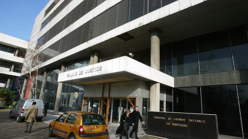 Le palais de justice de Nanterre, dans les Hauts-de-Seine.