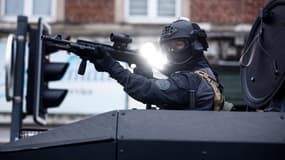 Un membre du Raid à Lille (illustration). 